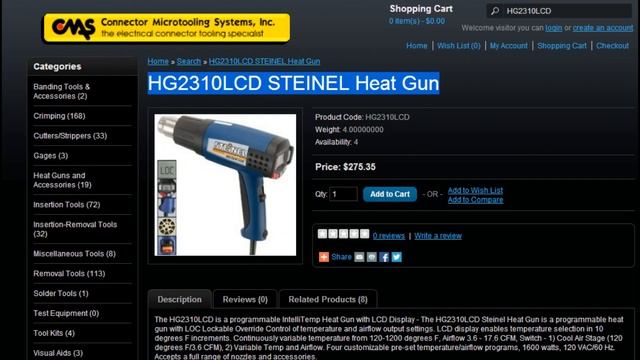 HG2310 LCD STEINEL Heat Gun смотреть онлайн