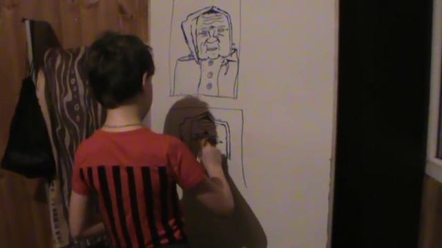 (супер рисунок) как нарисовать бабушку смотреть онлайн