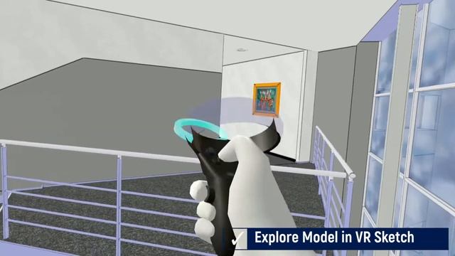 VR Sketch: Explore SketchUp Model in Oculus Quest 2 смотреть онлайн