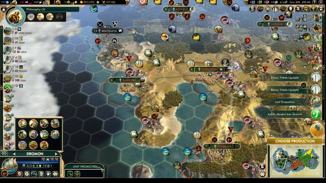 Civilization 5 Vox Populi - Ethiopia - Part 6 смотреть онлайн
