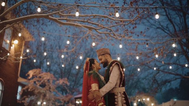 AMAR AND MANISHA || NEPALI CINEMATIC WEDDING HIGHLIGHTS || 2023 || UTAH,USA|| A DREAMY SNOWY WEDDIN