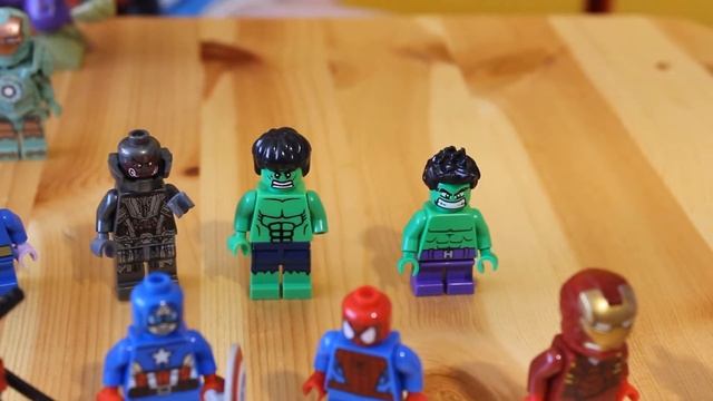 LEGO MINIFIGURES Моя коллекция минифигурок ЛЕГО МАРВЕЛ смотреть онлайн