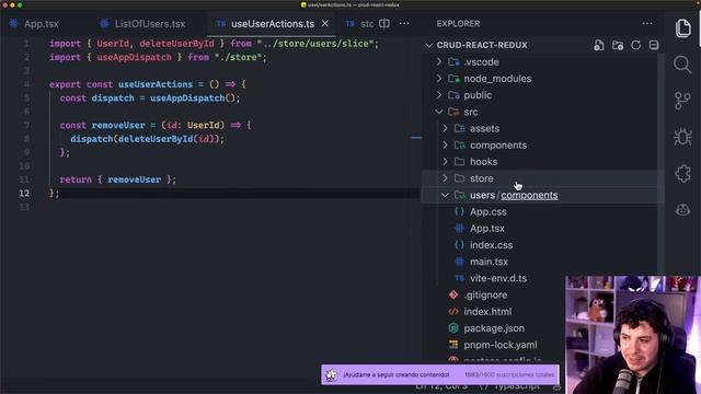 CRUD con React Redux Toolkit + Rome Tools y Tremor ? смотреть онлайн