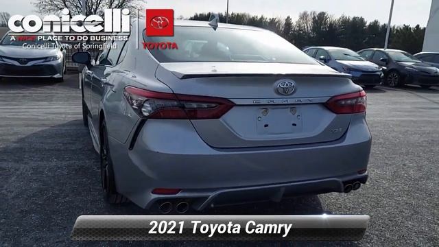 Certified 2021 Toyota Camry XSE, Springfield, PA S220204A смотреть онлайн