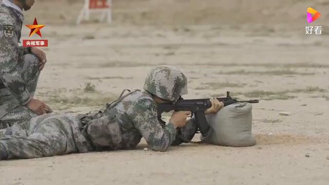 Chinese QBZ-191 rifle shooting sound 解放军新步枪射击原声 смотреть онлайн