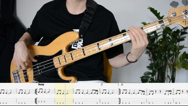 BassTabs | Papa Roach - She Loves Me Not | Бас табы