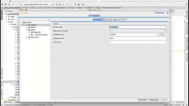 SpringBatch with Kafka and Spring Boot | Part2 смотреть онлайн