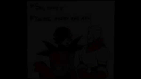 undertale comic dub papyrus meets fell mettaton