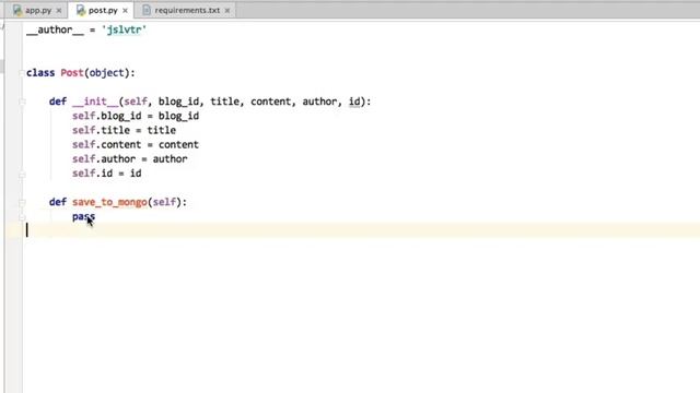 Creating our first class the Post (Python Crash Course) смотреть онлайн
