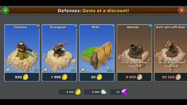 Sky clash lords of clans 3d Android gameplay part 1 смотреть онлайн