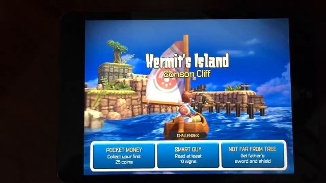 Oceanhorn Part 4 - Hermit Island Walkthrough смотреть онлайн