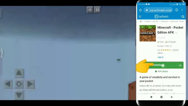 How to download Minecraft full version free for mobile devices. смотреть онлайн