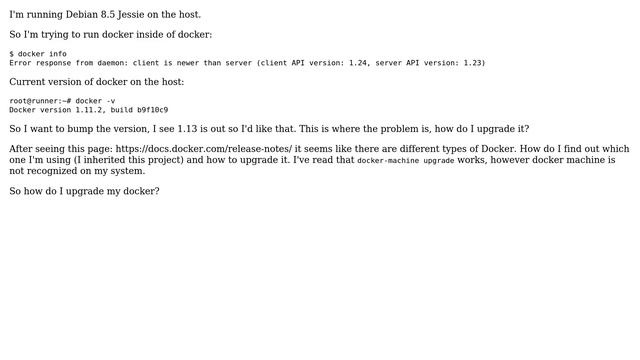 DevOps & SysAdmins: Upgrade docker from 1.11 to 1.13 смотреть онлайн