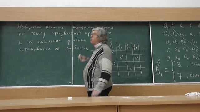 6 Неразрешимость проблемы остановки смотреть онлайн