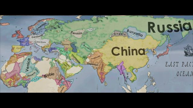 Victorian Kings (Europe) [mod] | Crusader Kings 3 AI Only Timelapse смотреть онлайн