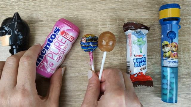 Lollipops and sweets | Candy unpacking ASMR | Lollipop drum | Batman смотреть онлайн
