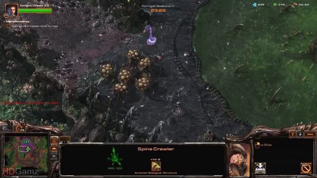 Starcraft II: Heart of the Swarm - Walkthrough Gameplay HD - Campaign Part 14 - [PC] смотреть онлайн