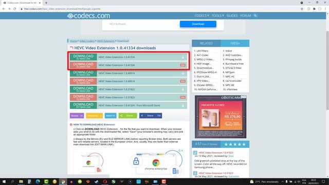 Como ABRIR ARQUIVOS HEVC e HEIC do IPHONE no PC [WINDOWS 10] смотреть онлайн