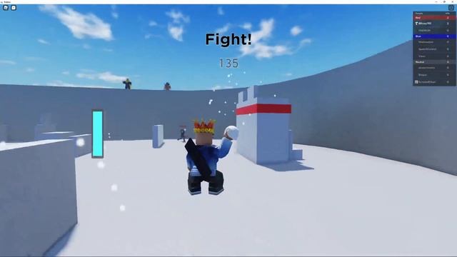 Making a SNOWBALL FIGHTING GAME in Roblox (in 2 days) смотреть онлайн