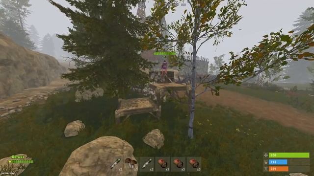 Рейд БОГАТОГО КЛАНА на сервере. Мое звание "ВРЕДИТЕЛЬ". Plyushka. Rust / Раст смотреть онлайн