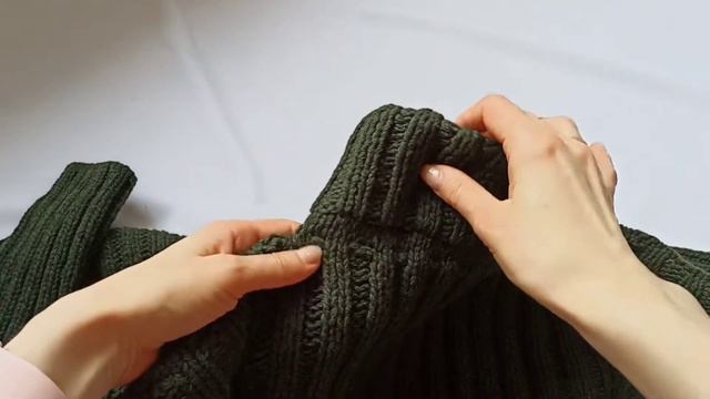 Мужской свитер на пуговицах спицами. Экспресс МК. Красивая горловина. Воротник стойка смотреть онлайн