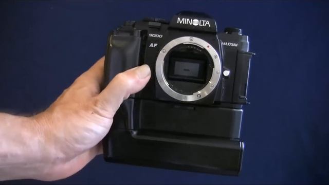 Minolta Maxxum 9000 AF 35mm SLR Camera / Minolta MD-90 Motor Drive / Winder смотреть онлайн
