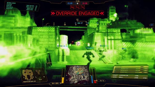 Mech record! 1156 damage in my Nightstar NSR-10P | MechWarrior Online смотреть онлайн