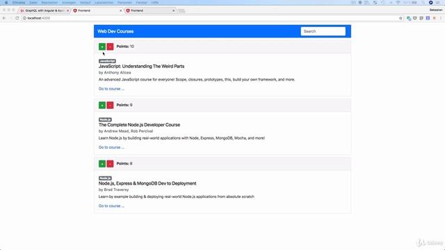 GraphQL with Angular & Apollo - The Full-stack Guide : What We're Going To Build смотреть онлайн