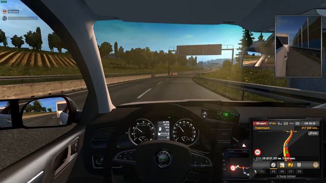 Euro Truck Simulator 2 кривые текстуры 2 смотреть онлайн