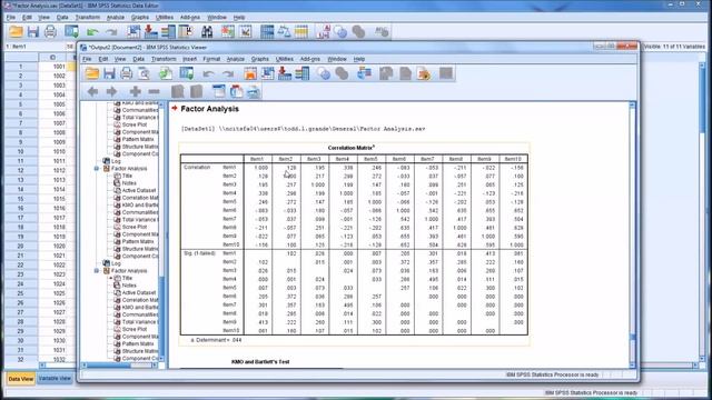 Factor Analysis Using SPSS смотреть онлайн