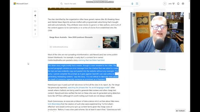 AI is being used to generate whole spam sites смотреть онлайн