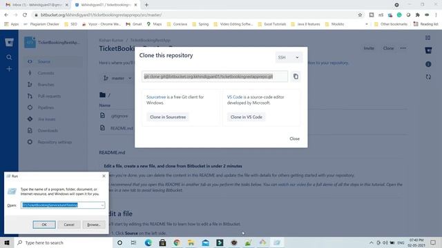 How to upload the project to Bitbucket? | Add repository to Bitbucket | Bitbucket Tutorial in Hindi смотреть онлайн