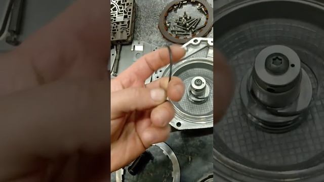 Тефлоновые кольца задней крышки #акпп #al4 #dp0 . Часть 2. смотреть онлайн