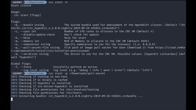 Local OpenShift environment on MacOS with Red Hat CodeReady Containers смотреть онлайн