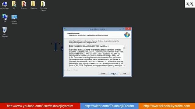 Windows 8.1 Klasik başlat menüsü ekleme.Windows 8 başlat menüsü,başlat tuşu. Başlat menüsü açılmıyo смотреть онлайн