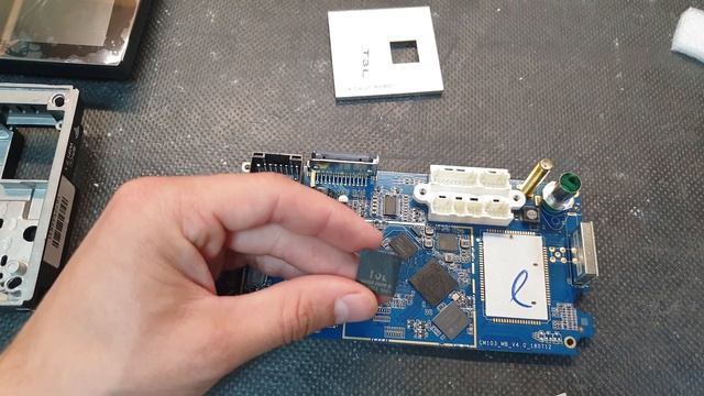 Ремонт автомагнитолы. Замена BGA процессора смотреть онлайн