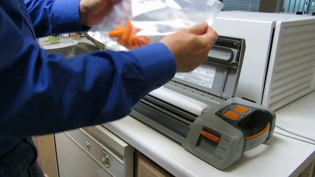 FoodSaver, GameSAVER Silver G500, quick show and tell how it works смотреть онлайн