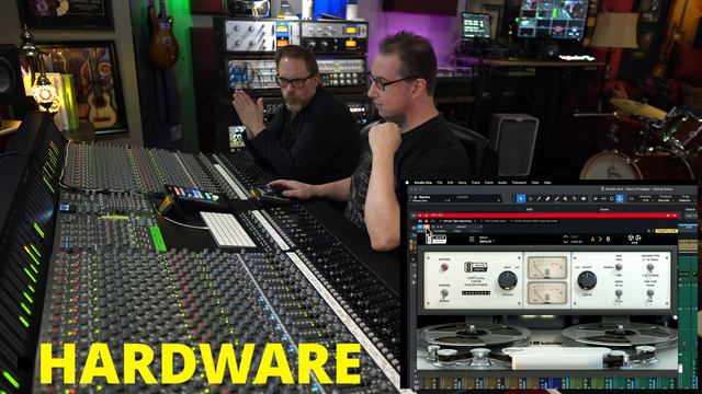 HARDWARE Tape Emulation vs PLUGIN Tape Machines смотреть онлайн