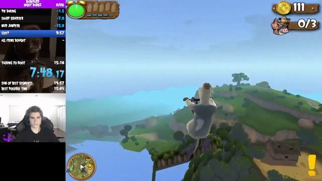 Barnyard Night Barn% Speedrun (15:07) [Former World Record] смотреть онлайн