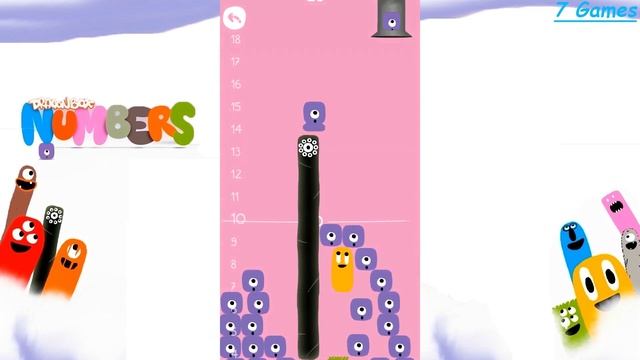 Sandbox - DragonBox: Numbers - Attempt to build a tower in 101 blocks (Android, iOS) смотреть онлайн