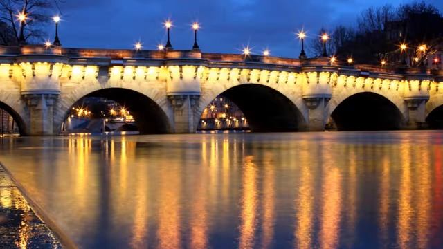 Новый мост | Остров Сите. Достопримечательности Парижа смотреть онлайн