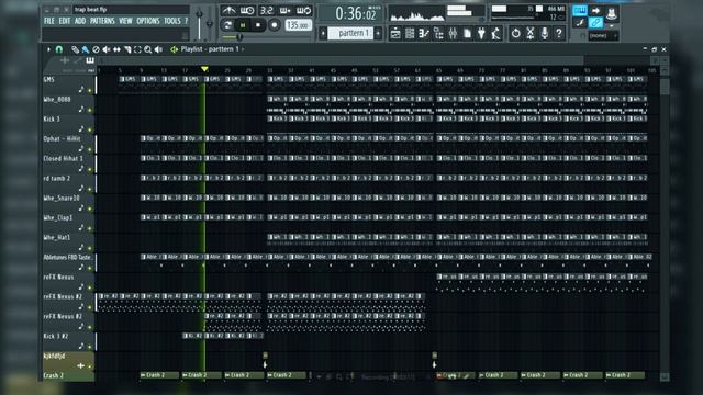 TRAP beat with flute in fl studio(+ flp free download) смотреть онлайн