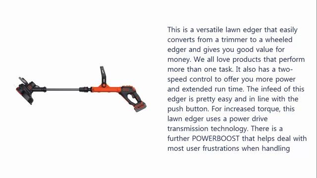 Top 5 Best Gas and Electric Lawn Edgers 2019 смотреть онлайн
