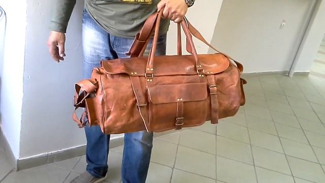Дорожные сумки из натуральной кожи смотреть онлайн