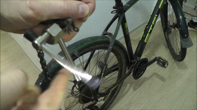 Как починить порвавшуюся цепь на велосипеде ? смотреть онлайн