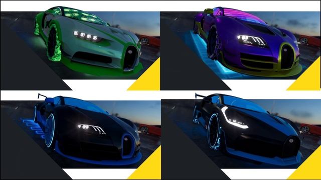 The Crew 2 Bugatti Vs Bugatti | Speed Test All Bugatti | Топ Bugatti HC [Pro Settings]