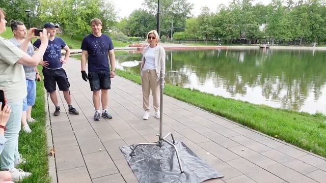 Начинаем летний блок съёмок фильма "Я ЧИТАЮ". Москва, 11 июня 2022 г. смотреть онлайн