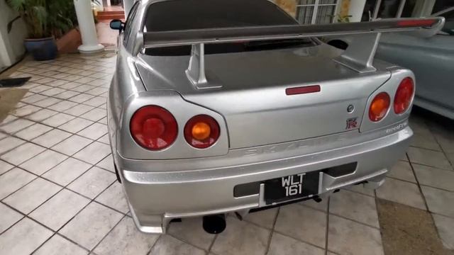 Nissan R34 GTR V-Spec WALKAROUND EXHAUST |HD смотреть онлайн