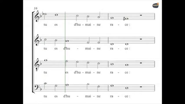 Le Jeune, Claude - Psaume 45 - Guide Voix - Altos смотреть онлайн