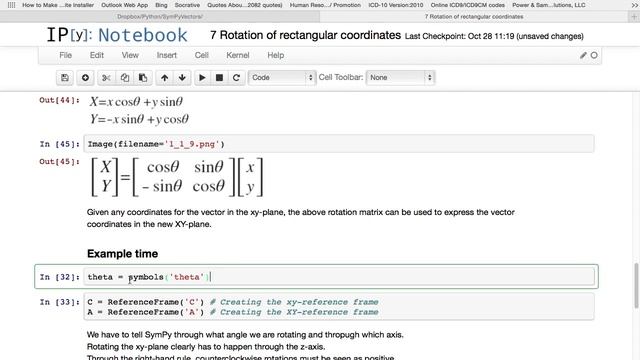 7 Rotation of reference frames смотреть онлайн